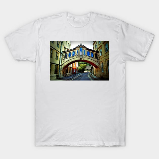 Hertford Bridge of Sighs Oxford England T-Shirt by AndyEvansPhotos